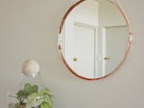 copper edge mirror