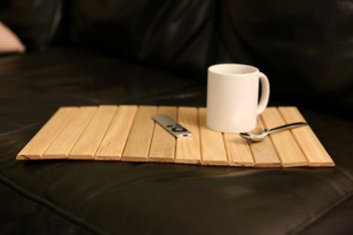 DIY Multi-Purpose Wood Roll-Up Tray