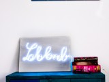 Diy Neon Sign To Create An Atmosphere