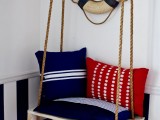pallet hanging chair