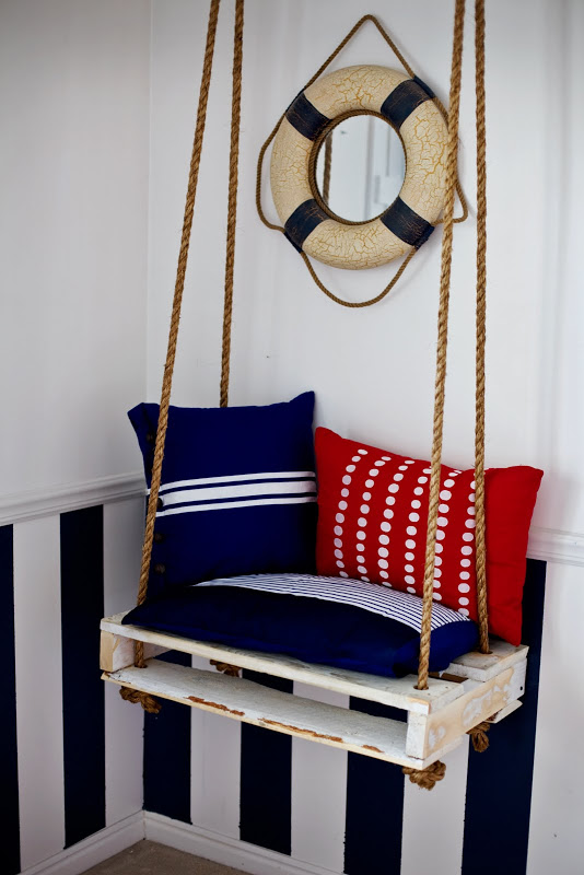 pallet hanging chair