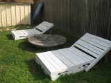 Diy Outdoor Loungers Of Pallets