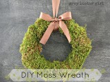 easy moss wreath