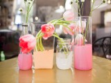 Diy Painted Glass Centerpieces