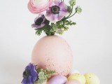 Diy Painted Pastel Egg Centerpiece