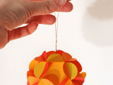 DIY 3D Paper Ball Ornaments