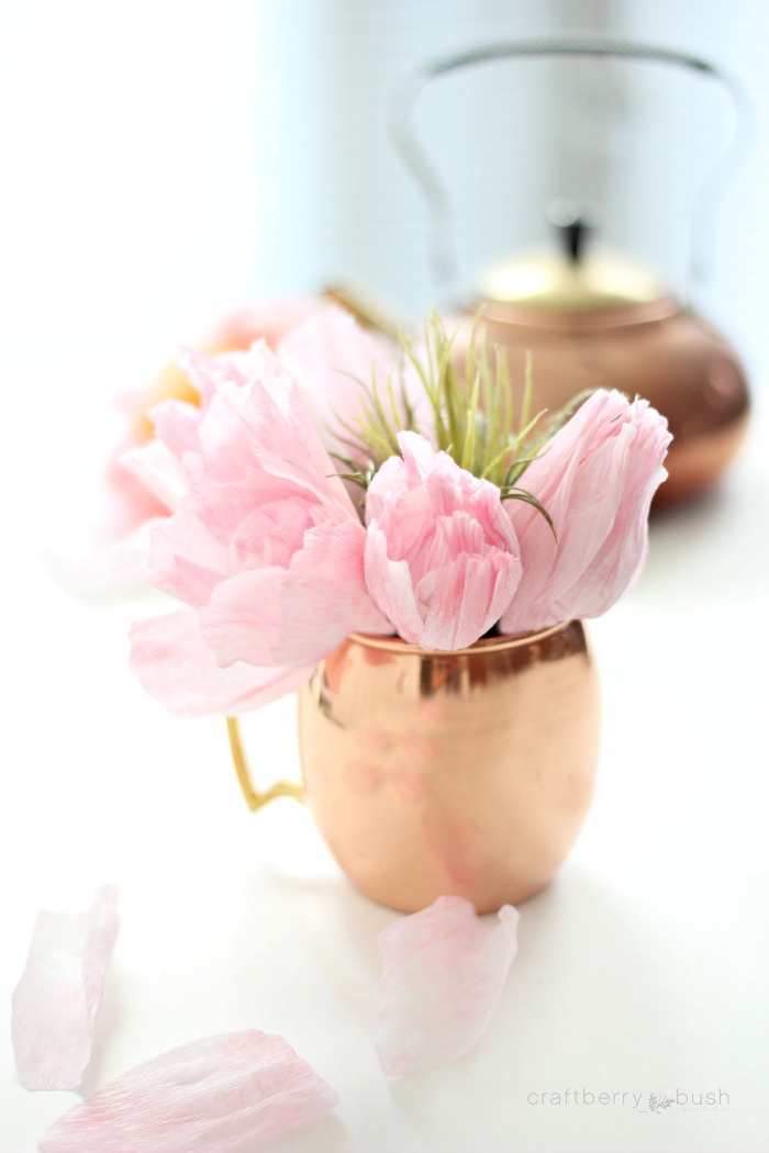 blush paper tulips (via craftberrybush)