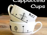 Diy Paris Cappuccino Cups