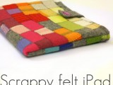patchwork iPad cover