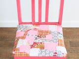 patchwork chair cover