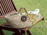 floral picnic basket