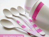 Diy Plastic Tableware Decorating For A Party