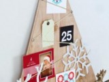 Diy Plywood Christmas Card Holder