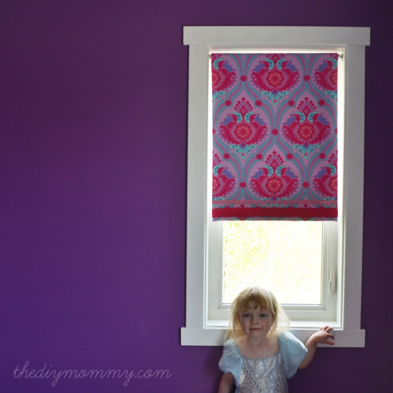 no sew covered roller shade