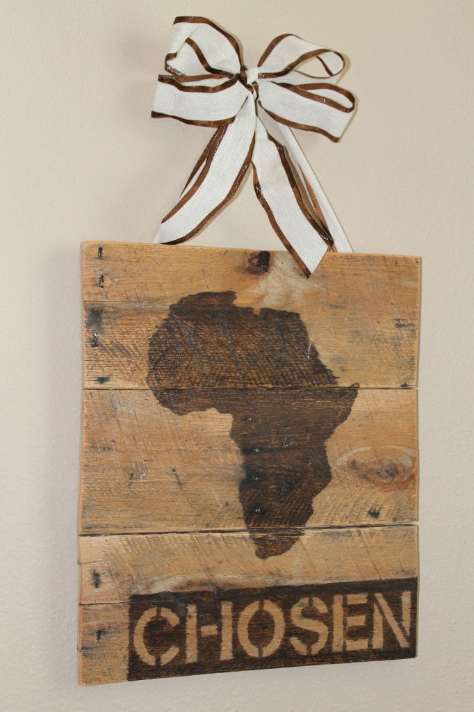 state rustic wall art