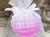 lavender linen sachets