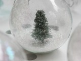Diy Snow Globe Christmas Ornament