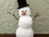 Mini snowman ornament