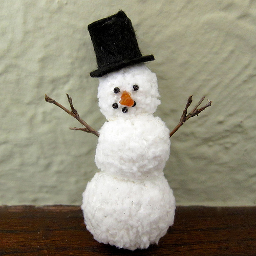 Mini snowman ornament (via justcraftyenough)