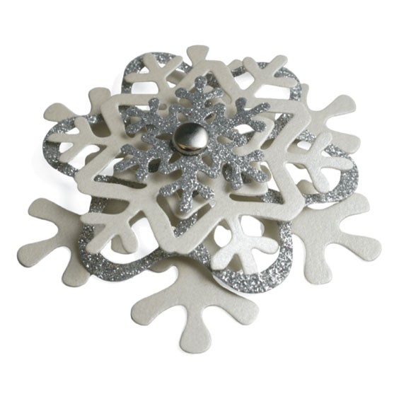 DIY snowflake ornament