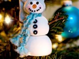 Diy Snowman Christmas Tree Ornament