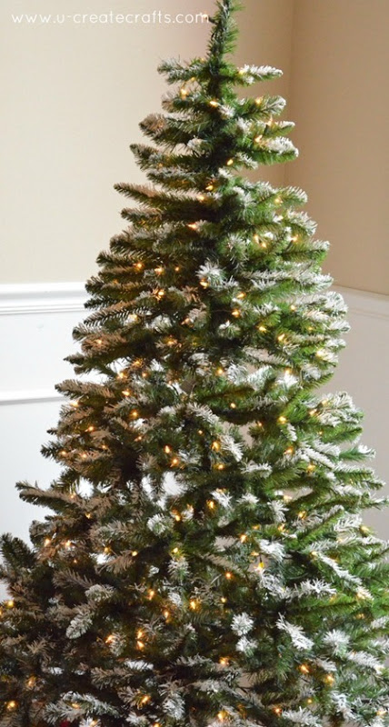 DIY Snowy Decor For Your Christmas Tree