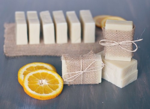 DIY Soap With A Fresh Orange Scent