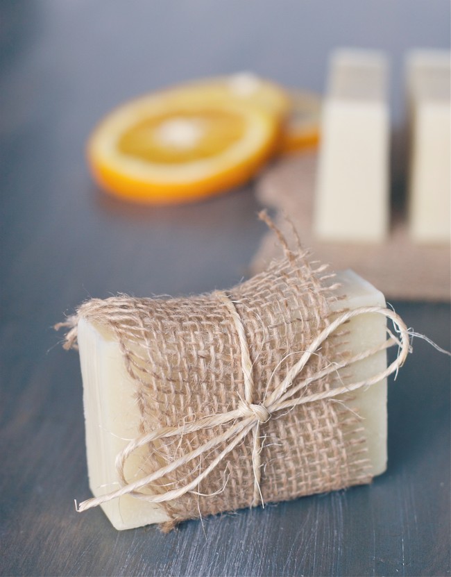 Diy Soap With A Fresh Orange Scent