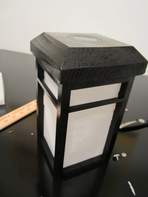 Diy Solar Lantern To Illuminate House Numbers