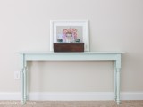 Diy Space Saving Console Table