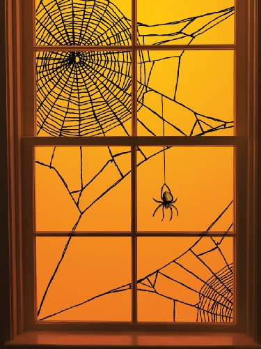 DIY Spiderweb To Decorate Your Windows For Halloween