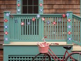 Diy Star Garland In Nation Colors