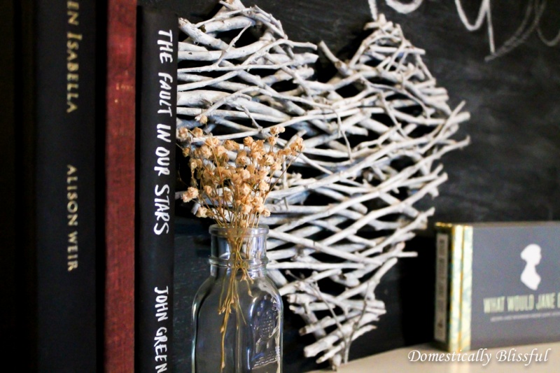 Picture Of diy stick heart for valentines day decor  1