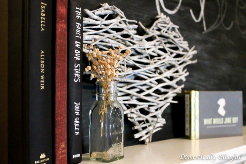 Picture Of diy stick heart for valentines day decor  4