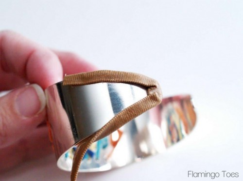 Diy Stitched Metal Bracelet