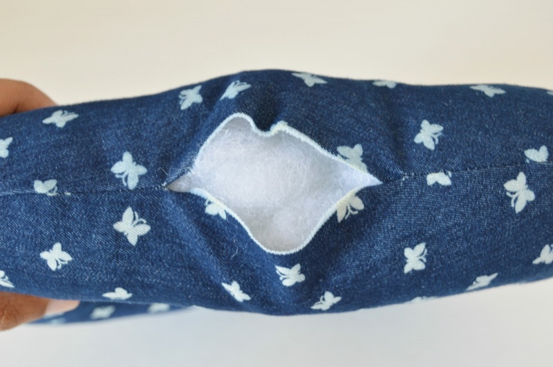 Picture Of diy stuffed travel pillow with a pattern  7