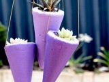 diy-styrofoam-cone-succulent-planters-2
