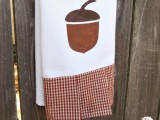 acorn tea towels