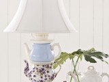Diy Teapot Tabletop Lamp