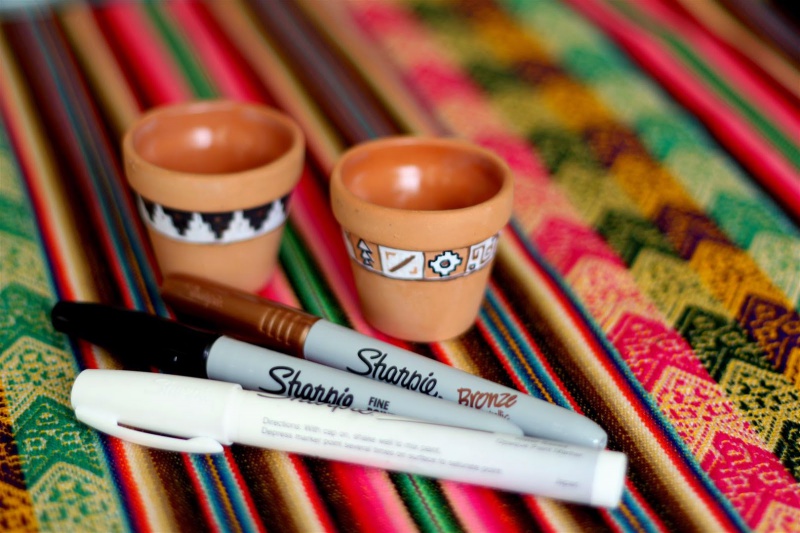 Diy Tiny Peruvian Pots Inspired By Inca Calendar