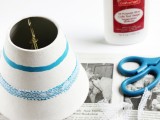 diy-upcycled-lampshade-with-blue-stripes-6
