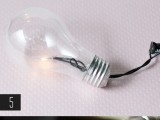 Diy Upcycled Light Bulb Centerpiece