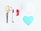 Diy Upcycled Puffy Hearts For Valentines Day