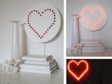 Diy Valentine Day Wall Lamp