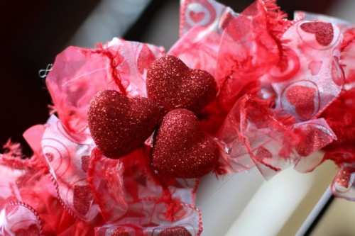 Diy Valentine Ribbon Wreath