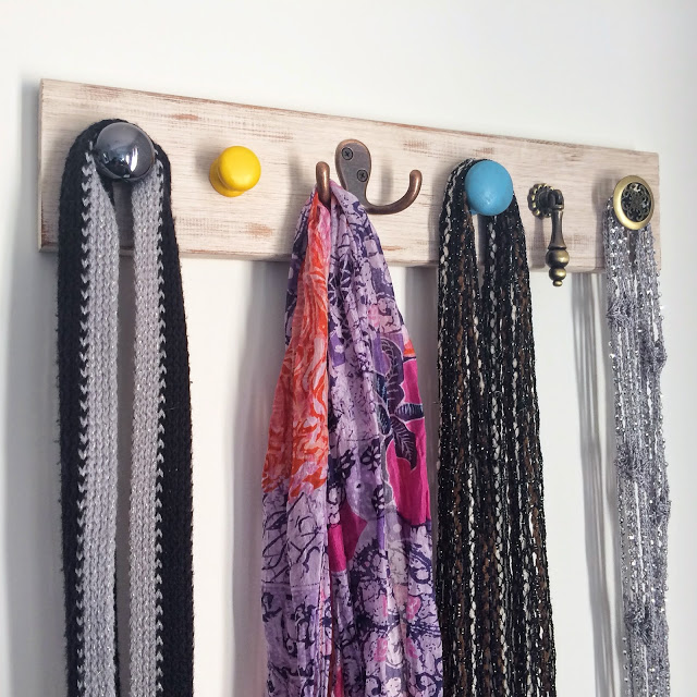 Picture Of diy vintage inspired jewelry wall hanger  6