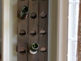 wine rack of an old fence