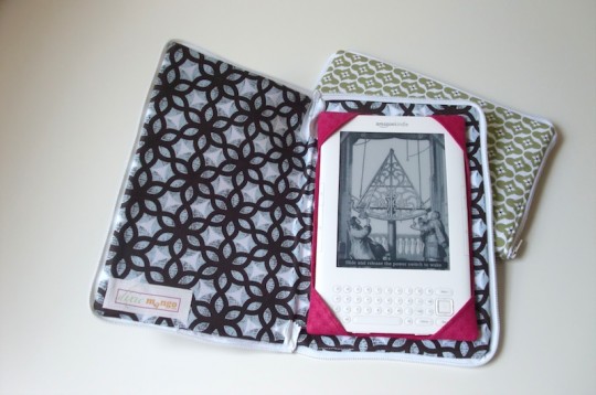 DIY Zipped Kindle Cover