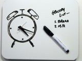 Dry Erase Clock