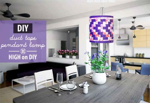 9 Extremely Easy Duct Tape DIYs For Home Décor